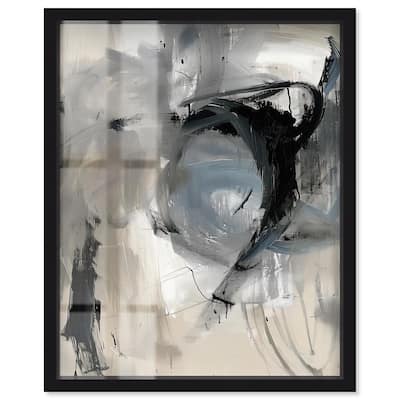 Scribbled Energy II Shadowbox by Art Remedy