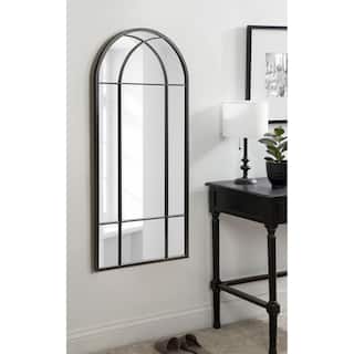 Kate and Laurel Dolbrook Framed Arch Mirror - 19x40