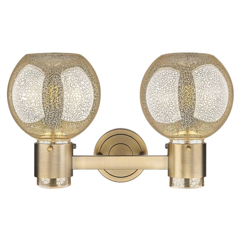 Innovations Lighting 464-2W-G464B-7ME Lawton Sphere 2 Light 16" Wide