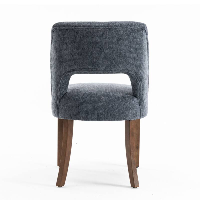 Wooden Dining Chairs Set of 2/4/6,Modern Fabric Upholstered Dining Room Chair Kitchen Chairs