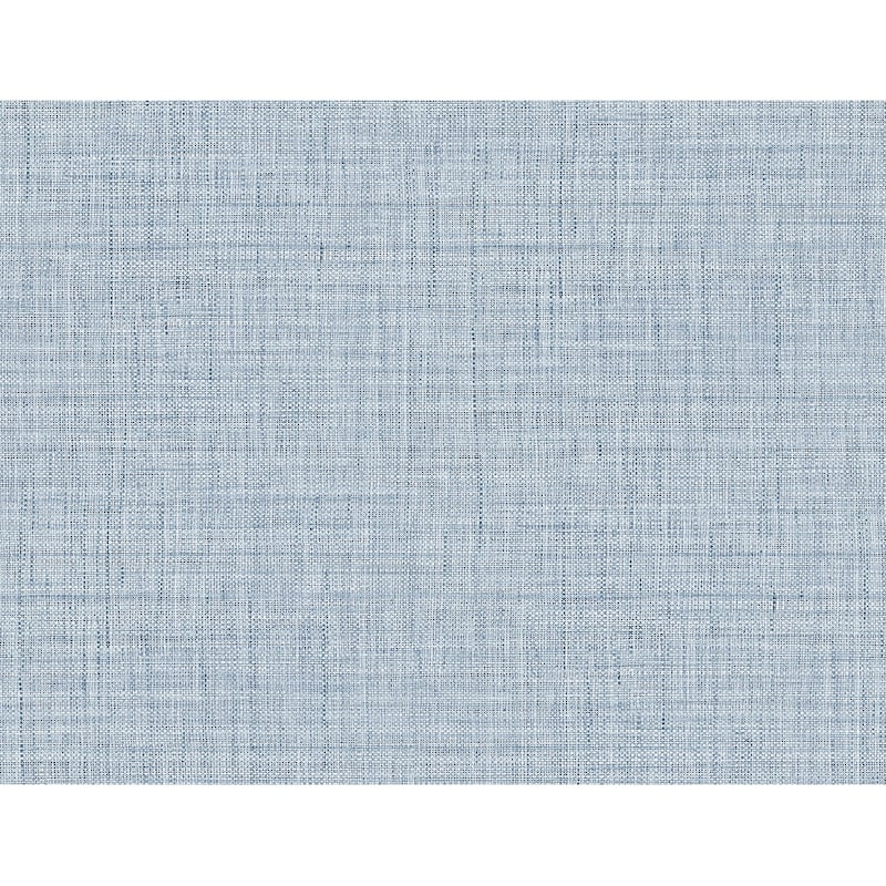 Seabrook Designs Harvest Twine Embossed Vinyl Unpasted Wallpaper - 27 in W x 27 ft. L - Sky Blue