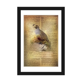 iCanvas "Q - Quail" by 5by5collective