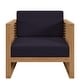 preview thumbnail 5 of 13, Carlsbad Teak Wood Outdoor Patio Armchair