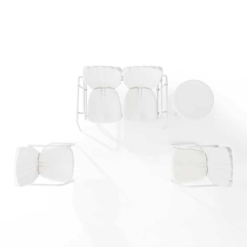 Crosley Ridgeland 4-piece Outdoor Metal Conversation Set - 75"x88"x34.25"