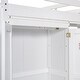 preview thumbnail 10 of 30, Traditional Practical Design Full Size Loft Bed with Built-in Ladder,Wardrobe and Shelves for Storage,LED Light Under-Bed