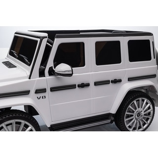Licensed Mercedes-Benz G500 24V Ride-On Car for Kids,Electric Vehicle with Remote Control,MP3/USB/Bluetooth,LED Lights,3 Speeds