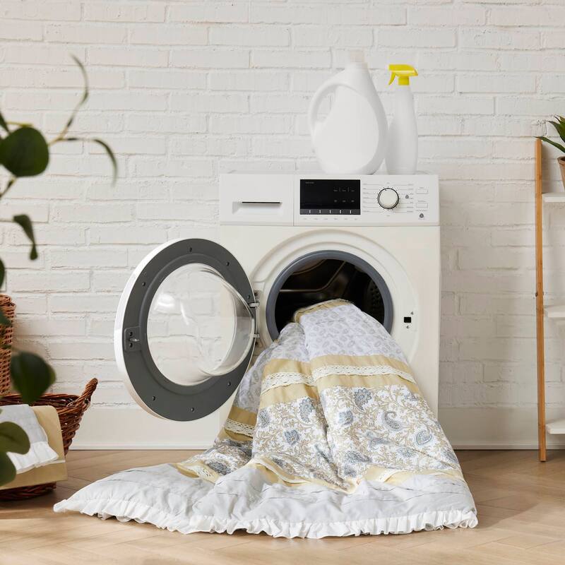 Madison Park Vanessa 9 Piece Cotton Percale Comforter Set