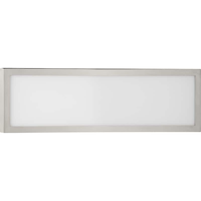 Progress Lighting Everlume 16" Wide LED Flush Mount Ceiling Fixture or - Brushed Nickel