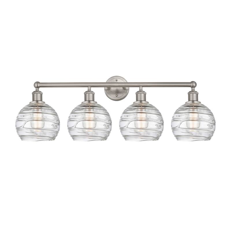 Innovations Lighting Athens Deco Swirl - 4 Light 35" Bath Vanity Light