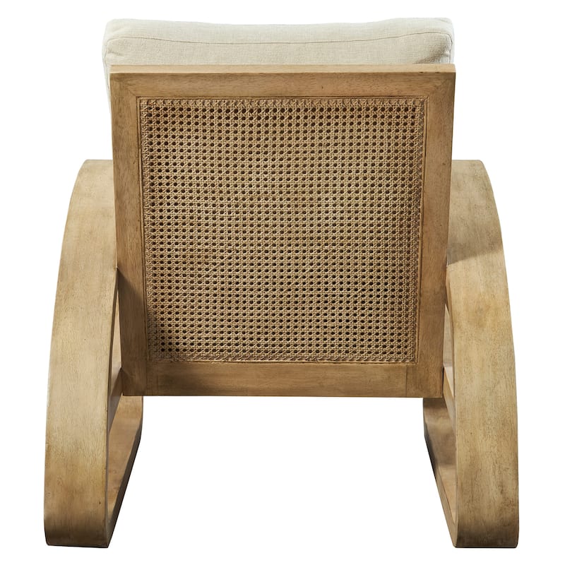 Uttermost Barbora Wooden Accent Chair - 30.5"W x 32"H x 37.5"D