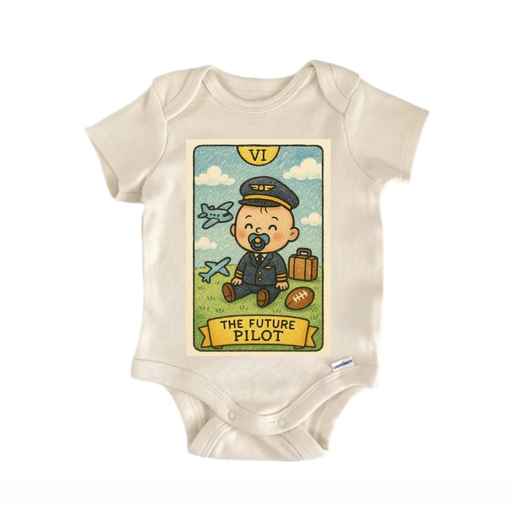 Future Pilot Tarot - Baby Bodysuit