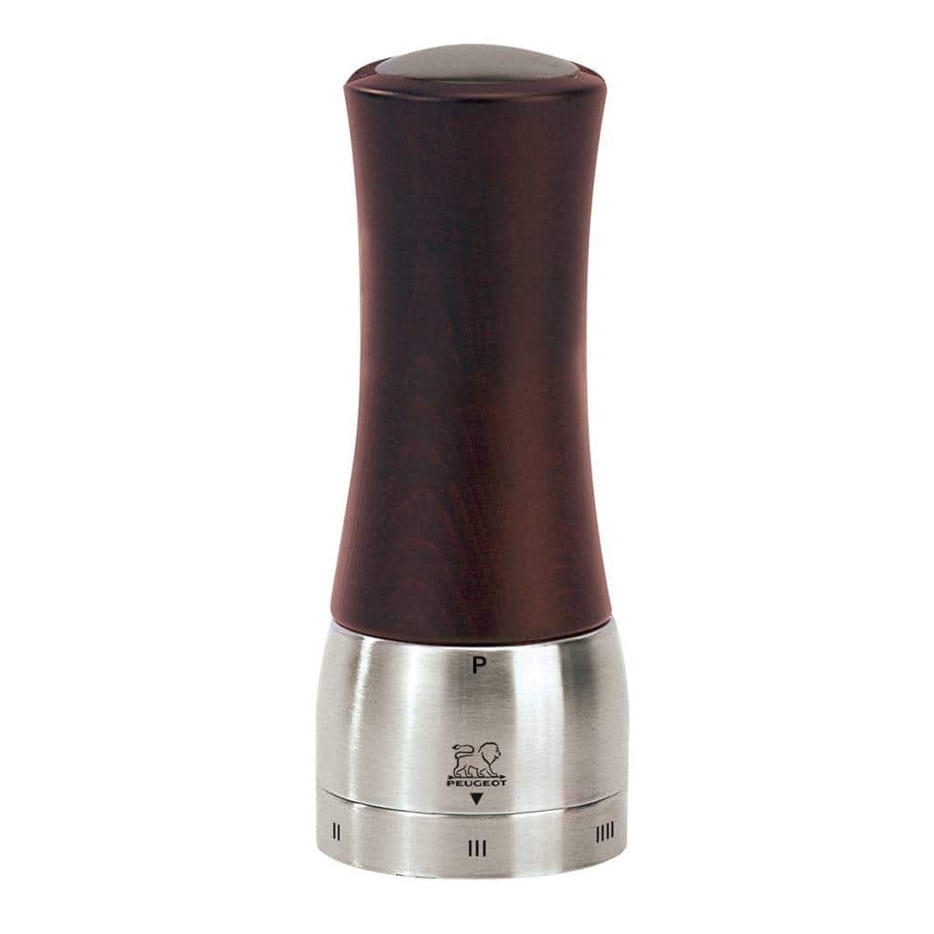 Peugeot Madras U'Select Shaftless 6-1/2-Inch Pepper Mill, Chocolate