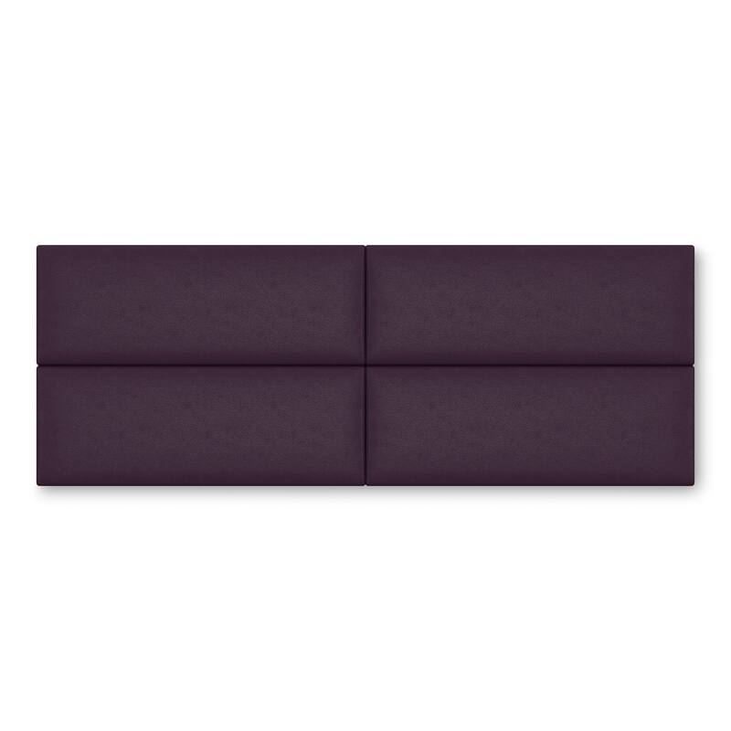 Jaxx Panelist Modern Padded Headboard in Premium Vegan Leather - Set of 4 Panels