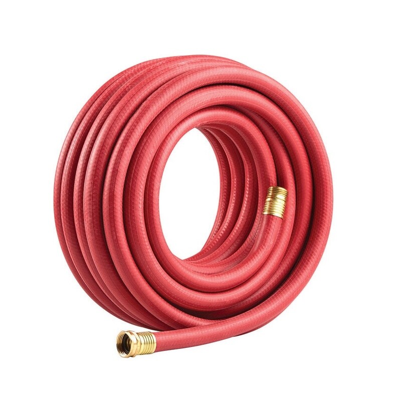 Shop Gilmour 18 58050 Reinforced Rubber Hose 5 8 X 50 Red Free Shipping Today Overstock 13428879