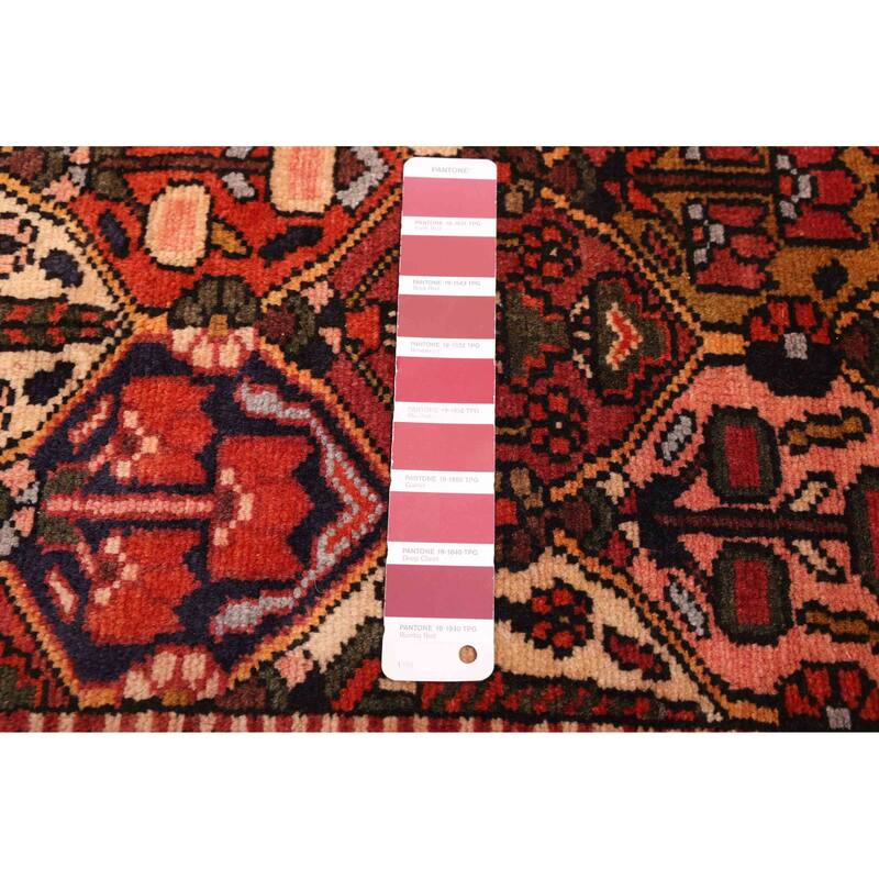 ECARPETGALLERY Hand-knotted Kayseri Vintage Dark Copper Wool Rug - 4'10 x 6'8