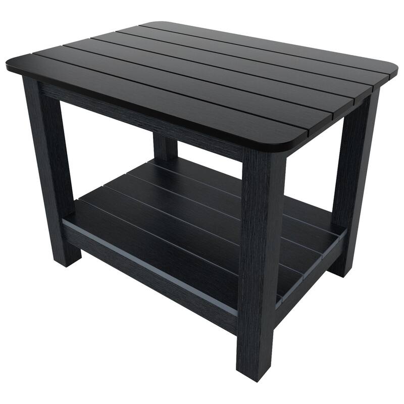 Vineyard HIPS Outdoor Eco-Friendly Coffee Table and Side Tables (3-Piece Set)