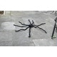 preview thumbnail 3 of 1, 36" Large Black Animated Crawling Spider