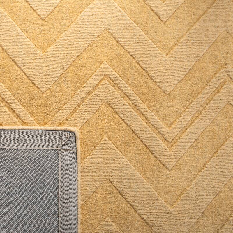 SAFAVIEH Handmade Impressions Frouwe Modern Wool Rug