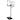 Portable Basketball Hoop Backboard System Stand Height Adjustable 6.6ft - 10ft with 44 Inch Backboard and Wheels