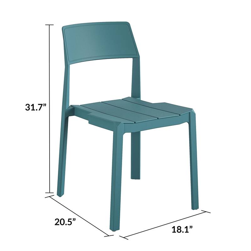 The Novogratz Poolside Collection Chandler Indoor/Outdoor Chairs Set