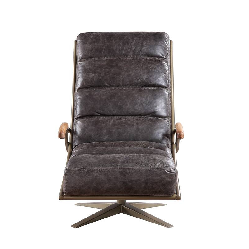 Austin Morocco Channel Tufted and Swivel Accent Chair