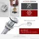 preview thumbnail 9 of 41, STYLISH Pop-Up Bathroom Sink Drain with Overflow (Set of Two)