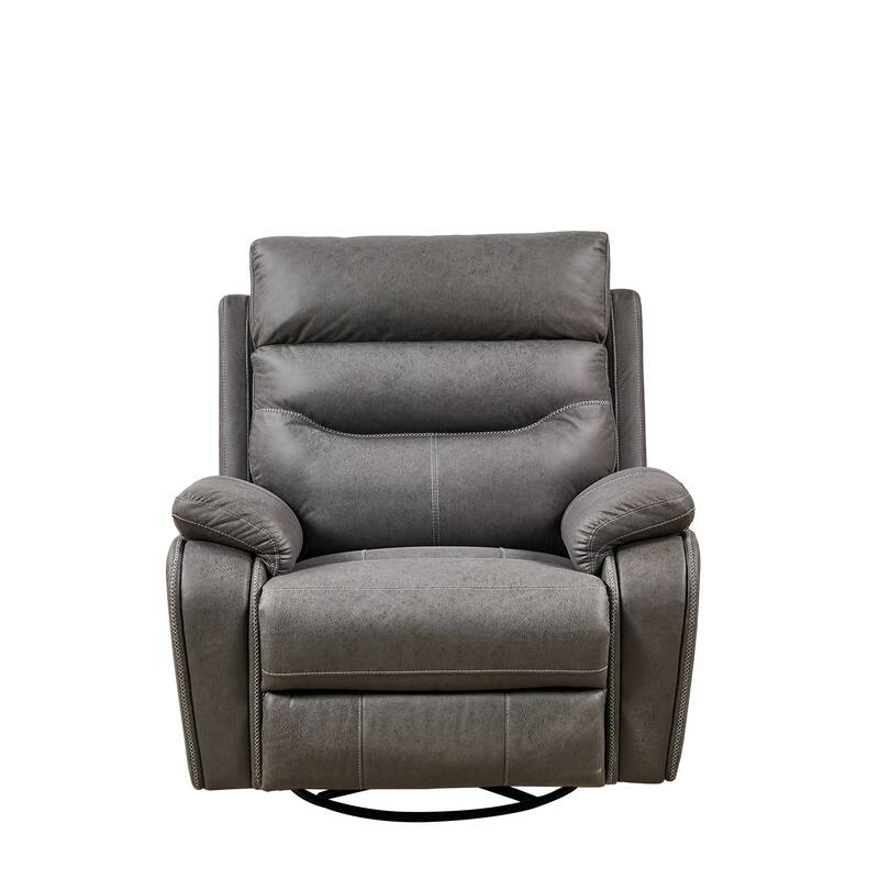240 Degree Swivel Power Recliner - OKIN Motor Recliner with UBS Ports and Adjustable Headrest