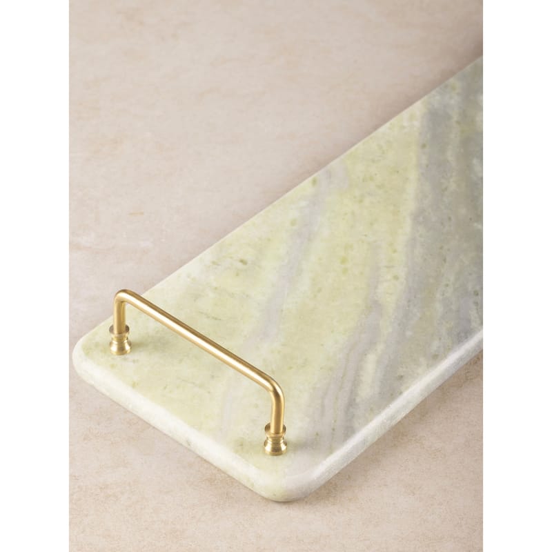 Osaka Green Onyx Tray - 16 x 6"