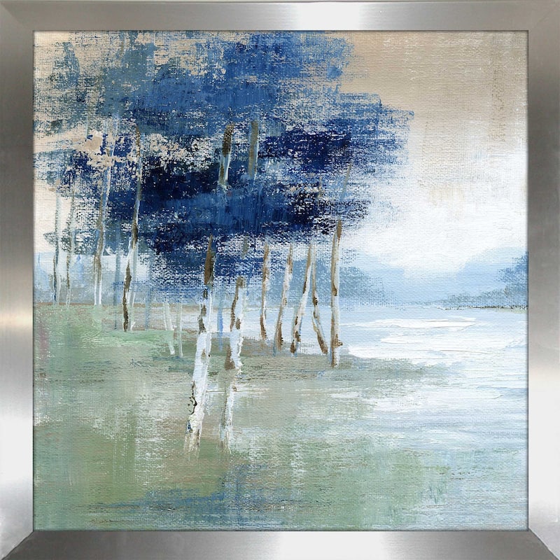 "Birch River" by Nan 1 Print on Acrylic