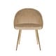 preview thumbnail 20 of 40, Porthos Home Daija Velvet Dining Chairs with Gold Legs