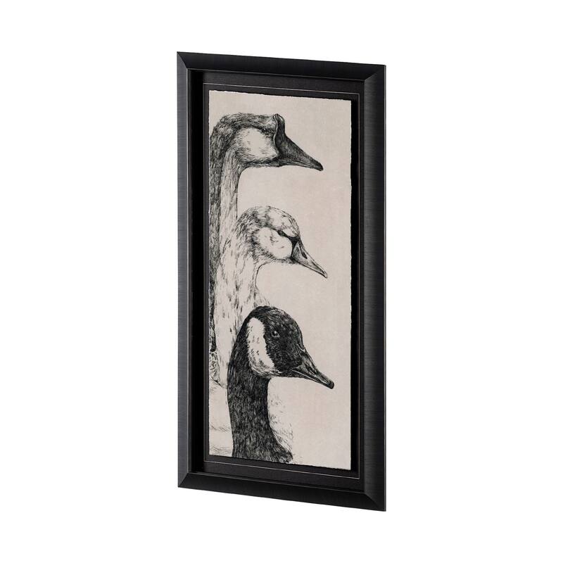 Three is a Crowd II Framed Art Print