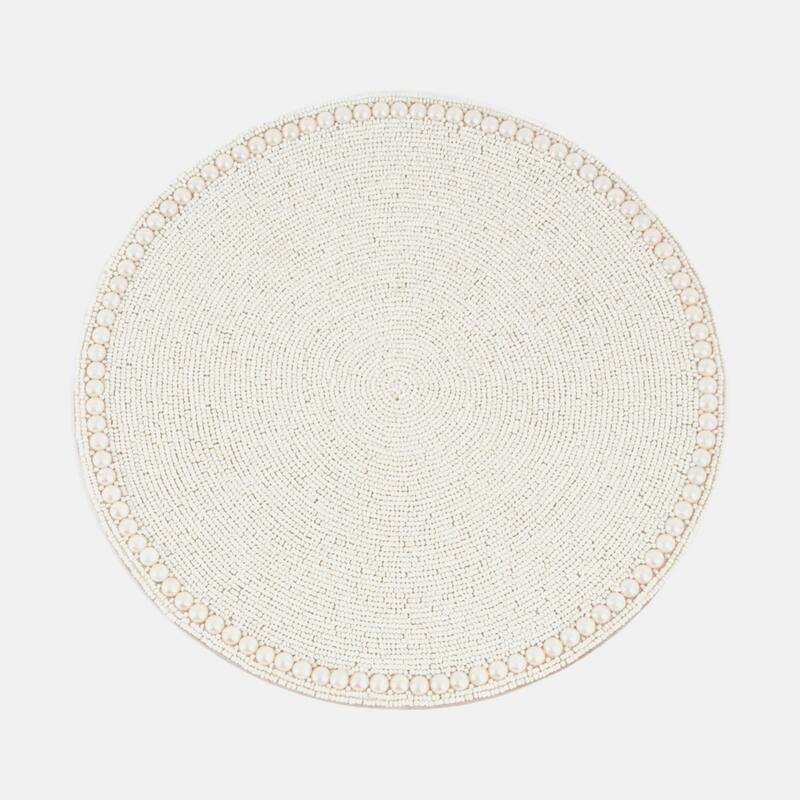 Glass Beaded Placemat (set of 4) - Set of 4