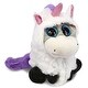 preview thumbnail 1 of 4, DolliBu Sparkle Eyes Donkey Unicorn Plush Stuffed Animal with Outfit - 8 inches