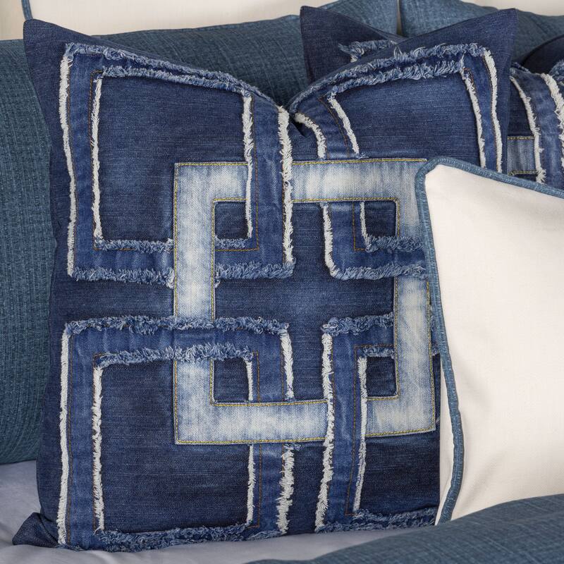 Overall Denim-Style Duvet & Insert Set