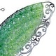 preview thumbnail 32 of 32, Iron Metal Eclectic Butterfly Wall Decor in Blue, Purple, or Green (16" H X 21" W) - 16 x 21