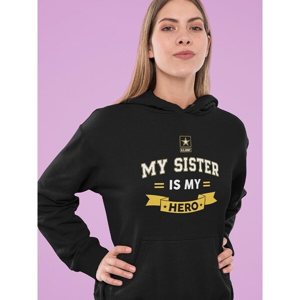 women's army hoodie