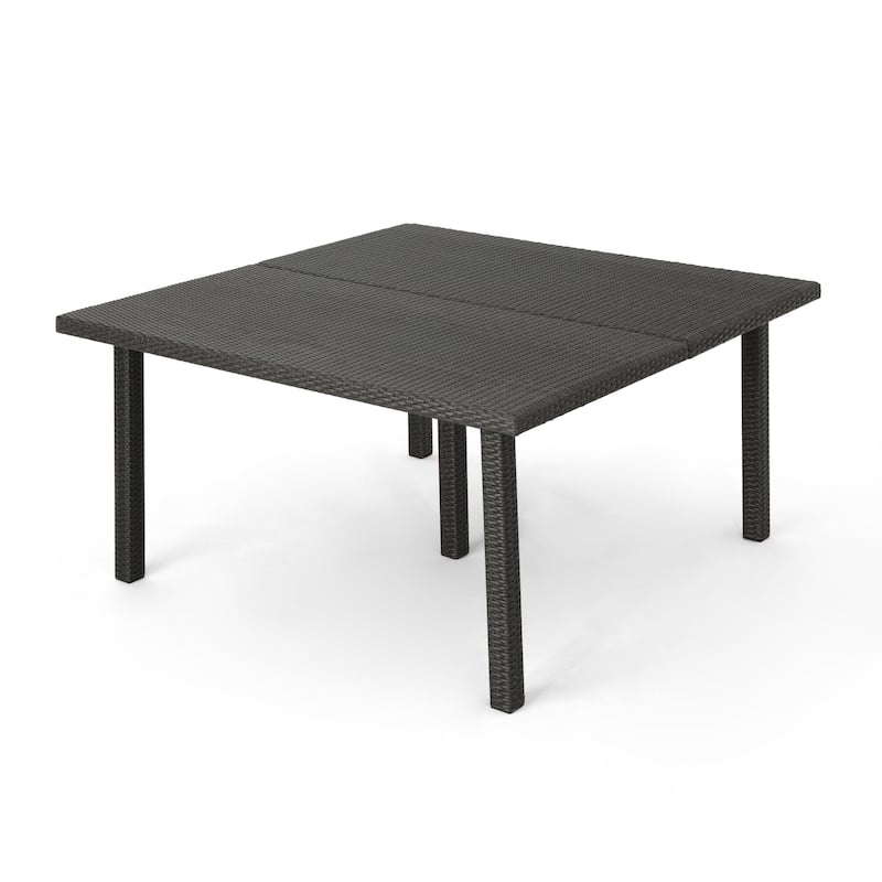 64" SQUARE Outdoor DINING TABLE - Grey