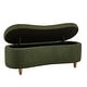 preview thumbnail 41 of 50, INK IVY Bailey Boucle-Style Curved Storage Accent Bench