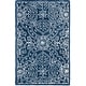 preview thumbnail 27 of 45, Lauren Ralph Lauren Handmade Etienne Wool Area Rug 2'3" x 5' - Navy/Ivory - Rectangle