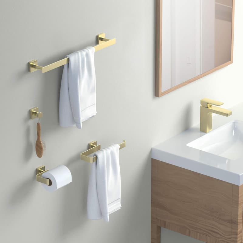 Blaze 4 Piece Bathroom Hardware Set