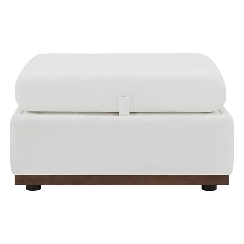 Donna Oversized Modular Sectional Fabric Sofa with Upgraded Wood Base