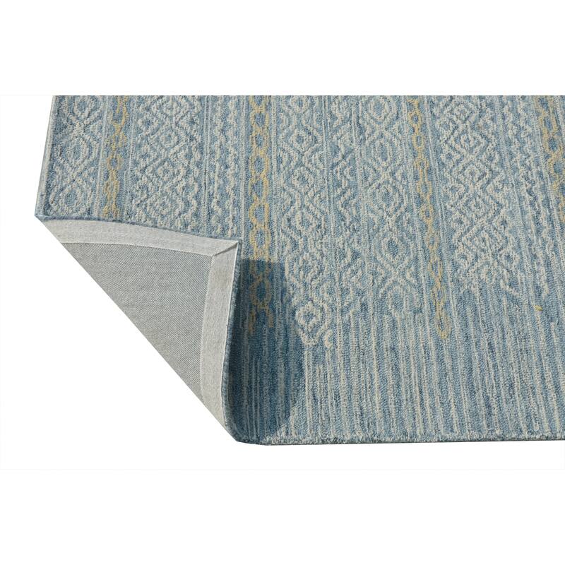 Domani Ridge Geometric Chevron Area Rug