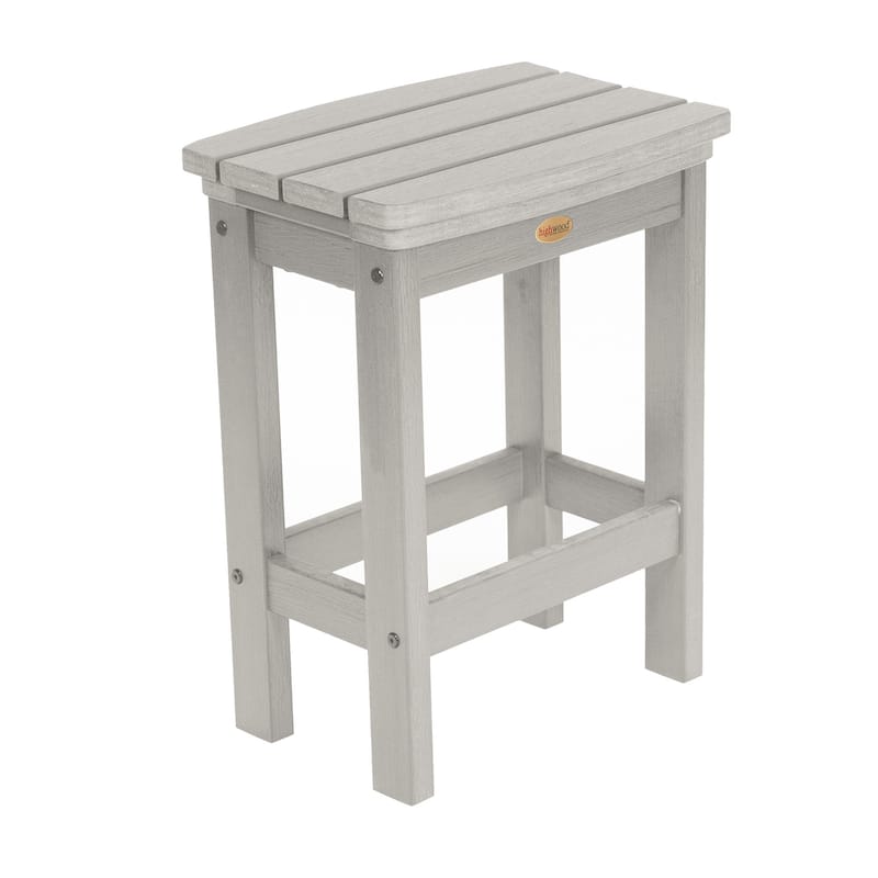 Lehigh Eco-friendly Outdoor Stool - Counter-height - Harbor Gray