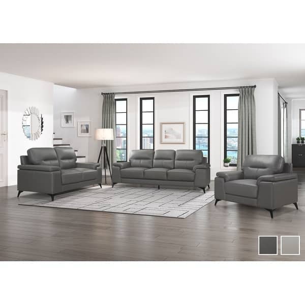slide 1 of 12, Socorro 3-Piece Living Room Set