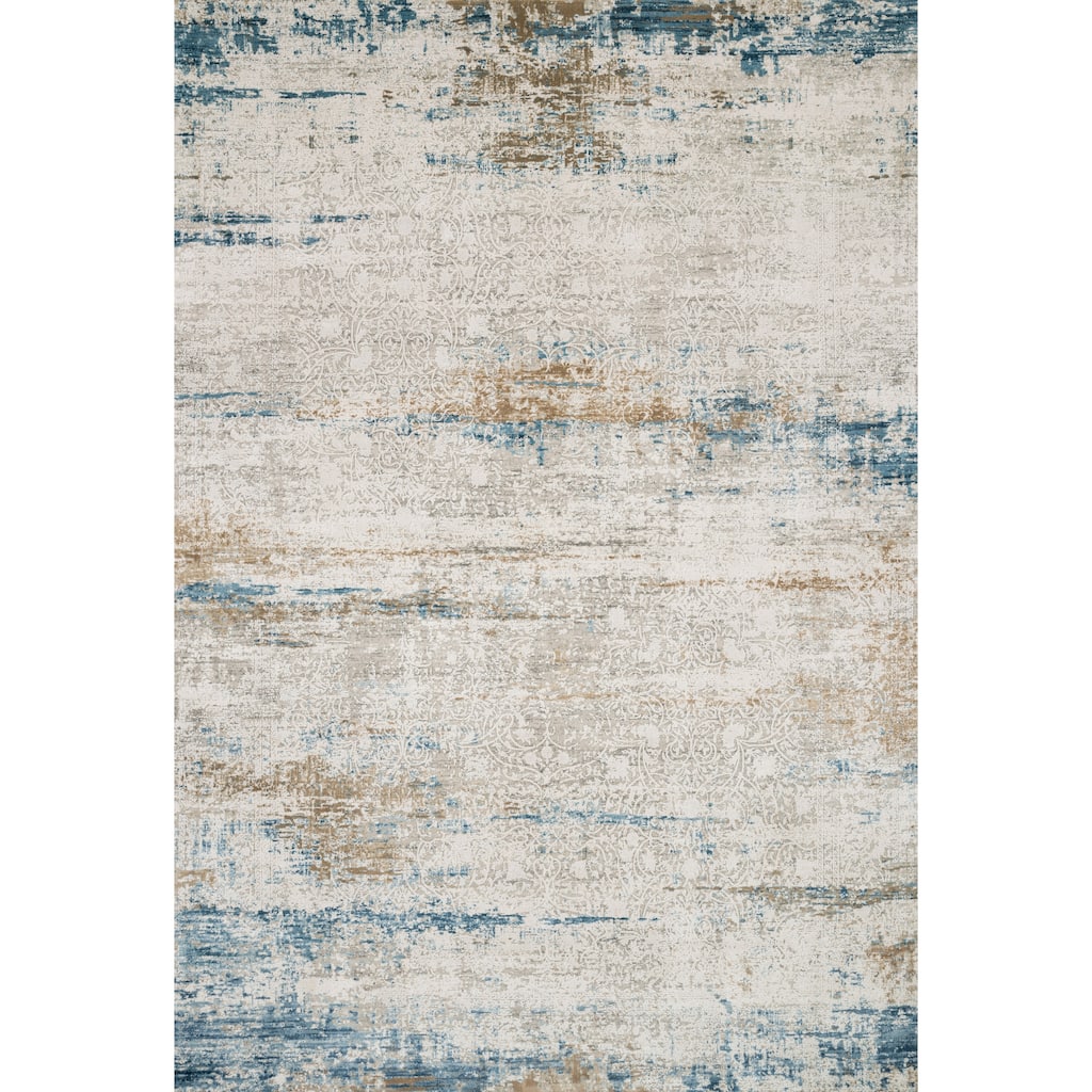 Alexander Home Sholston Modern Abstract Area Rug