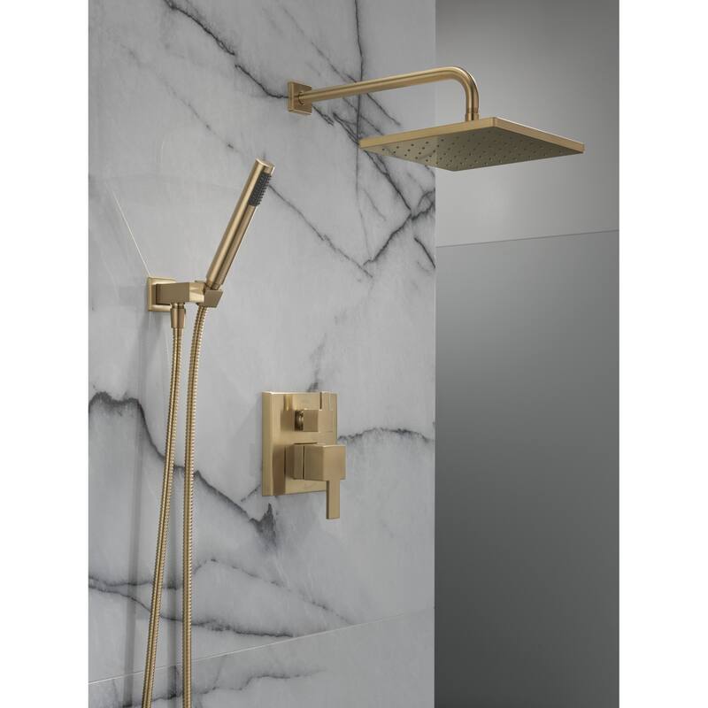 Delta T342701 Modern Square Non Shared Function Shower System Package