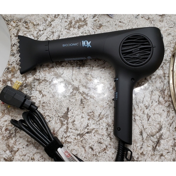 bio ionic 10x ultralight speed hair dryer