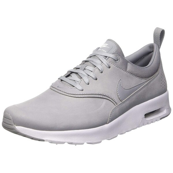 Nike Women's Air Max Thea Premium StealthPure PlatinumWhite 616723 009 9.5 Nike Women's Air Max Thea Premium StealthPure PlatinumWhite 616723 009 9.5