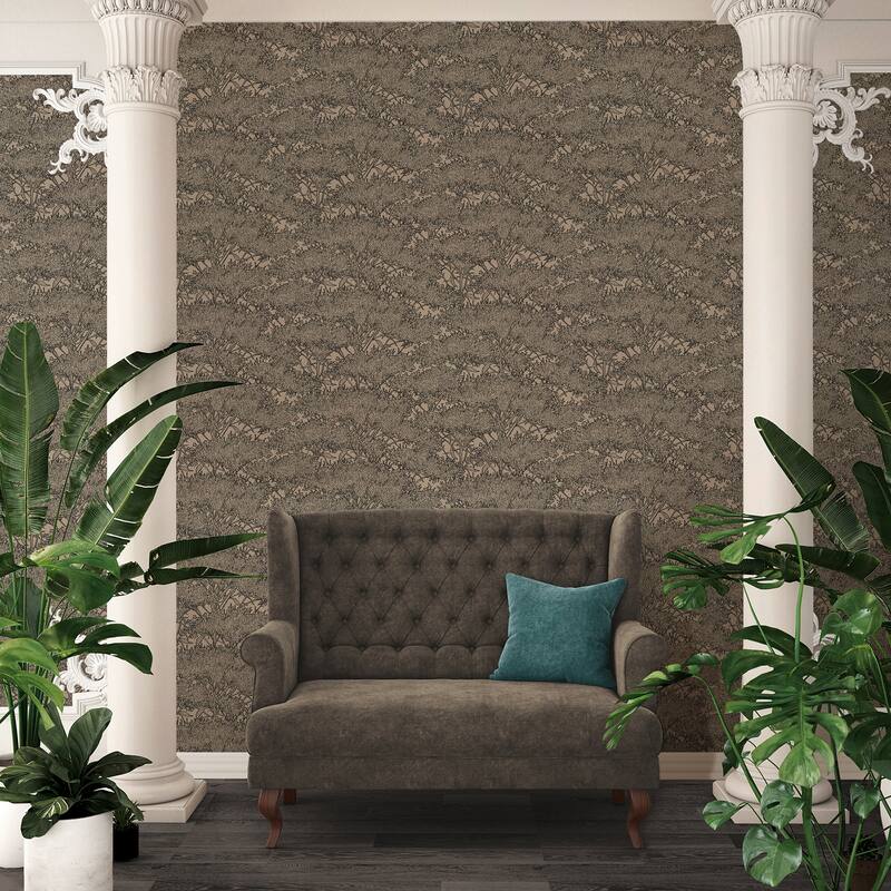 AS Creation Hornbeam Brown Tree Wallpaper
