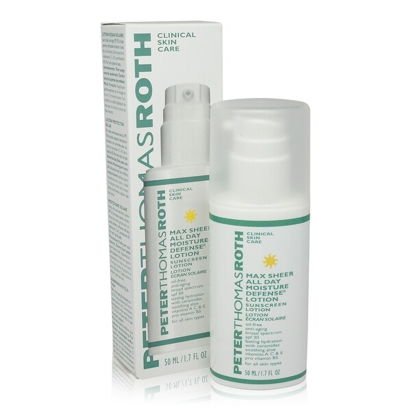 Peter Thomas Roth Max Sheer All Day Moisture Defense Lotion With Spf 30 1.7 Oz